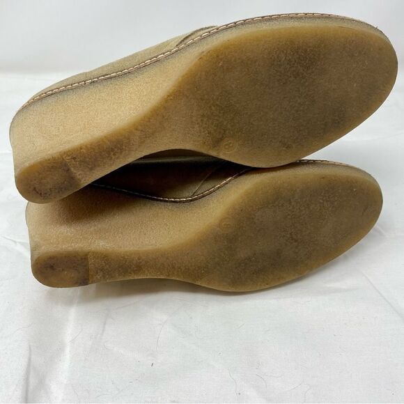 J. Crew Suede Wedge Ankle Boots- Size 8 - Picture 14 of 14